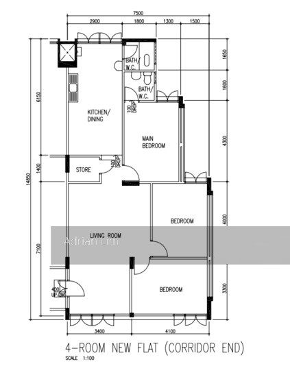 Blk 34 Cassia Crescent (Geylang), HDB 4 Rooms #129268582